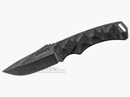 Schrade Gürtelmesser stone-washed mit Messerscheide