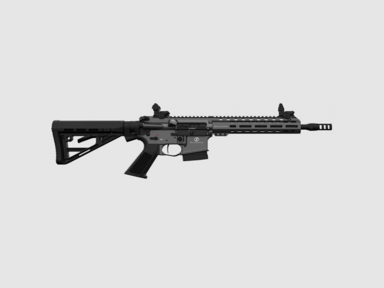 fucile semiautomatico Schmeisser AR15 Dynamic Grey 10.5" .223 Rem