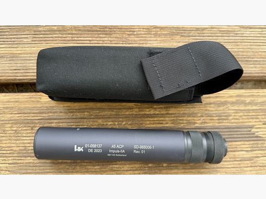 Schalldämpfer B&T AG SD f. MARK 23/SOCOM .45Auto