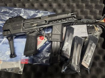 SIG Sauer P320 Flux Tacops 9mm Luger / con filettatura !
