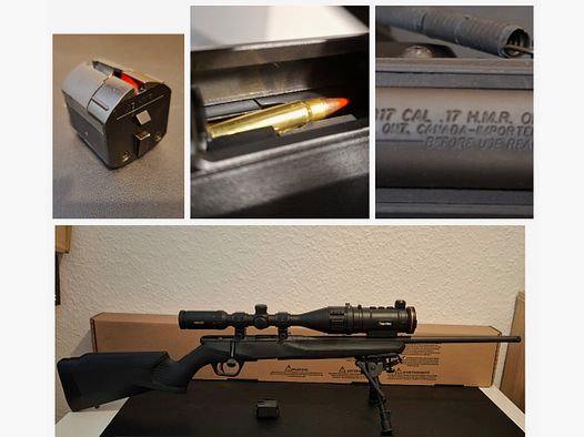 🌿KK Raubwildbüchse SAVAGE B17 .17 HMR🌿 w tym wysyłka