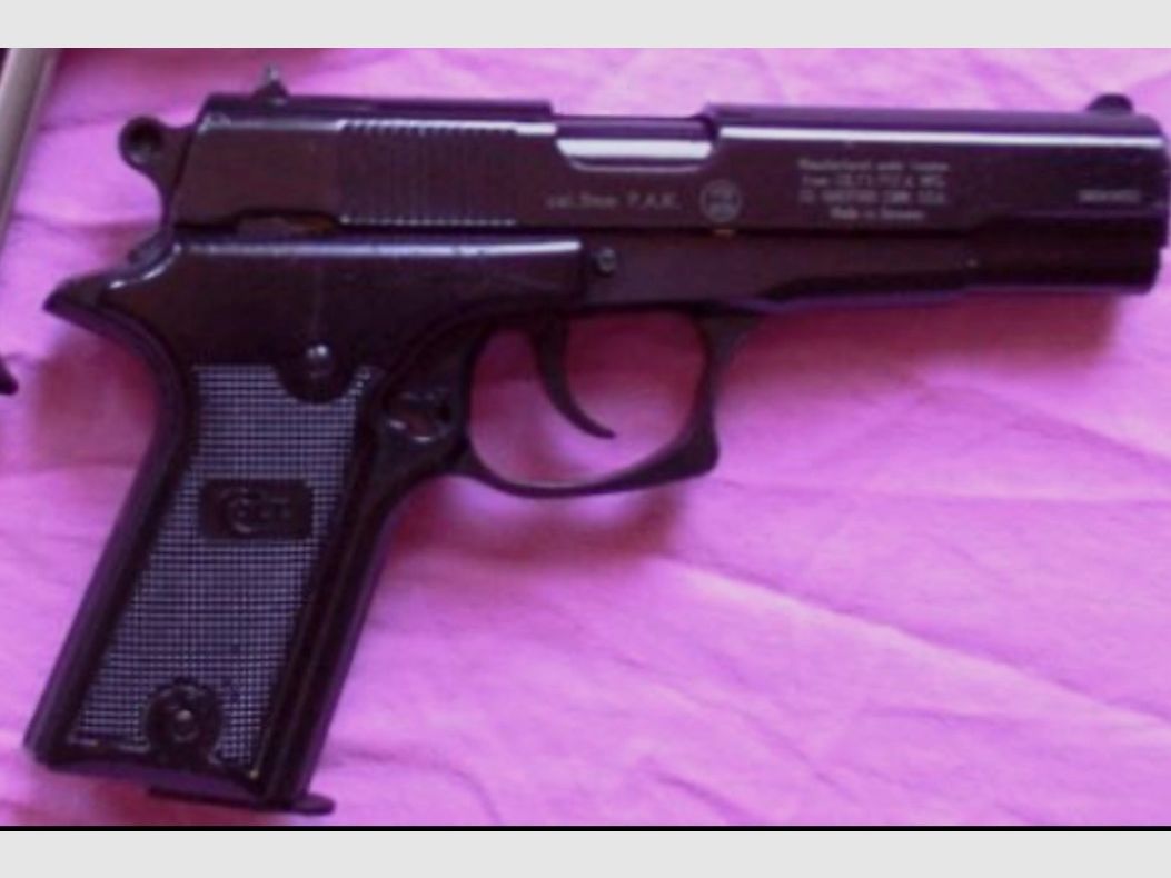 Colt Double Eagle 9mm P.A.K. Noir brunie C H E R C H E ..