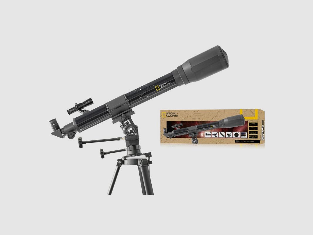 NATIONAL GEOGRAPHIC Refraktor-Teleskop 70/900 NG, Bild 1 von 8