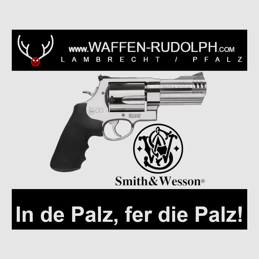 SMITH & WESSON Revolver Mod. 500 -4" .500S&W Smith & Wesson 500