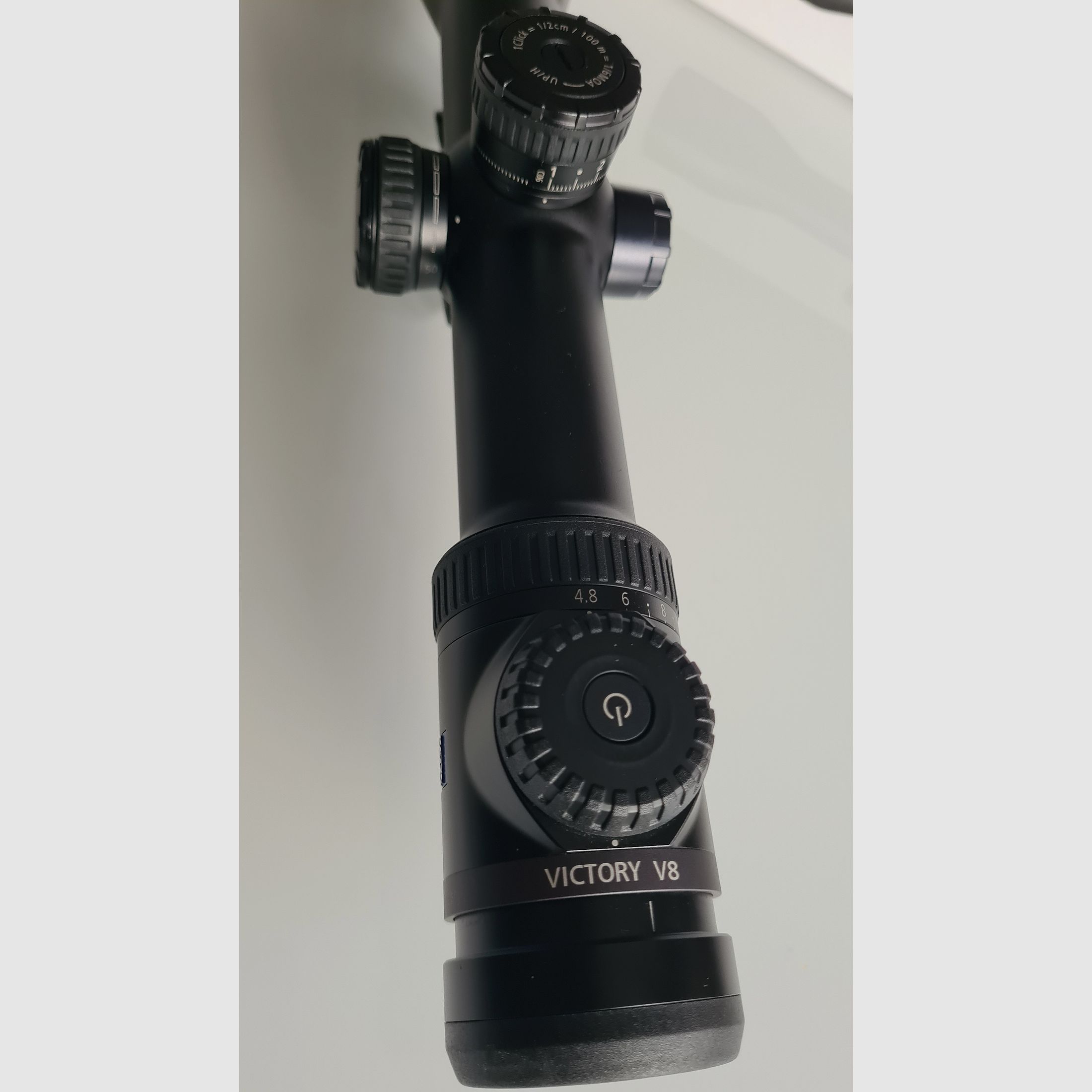 ZEISS Zielfernrohr V8 4,8-35x60 ASV mit Schiene und Rusan Modular FIX / VB