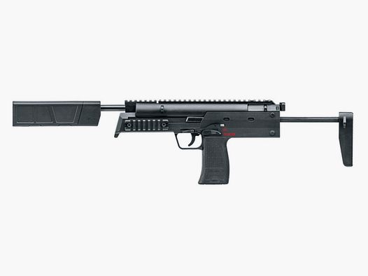 Umarex 2.4370 Heckler & Koch MP7A1 SD BLK 4.5mm (.177) P <7.5J Diablo