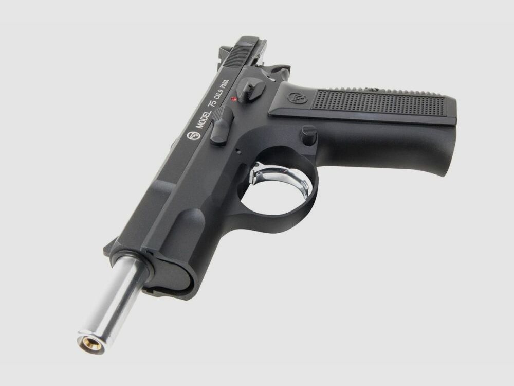 CZ 75 Schwarz 4,5mm BB Druckluft Co2 BlowBack