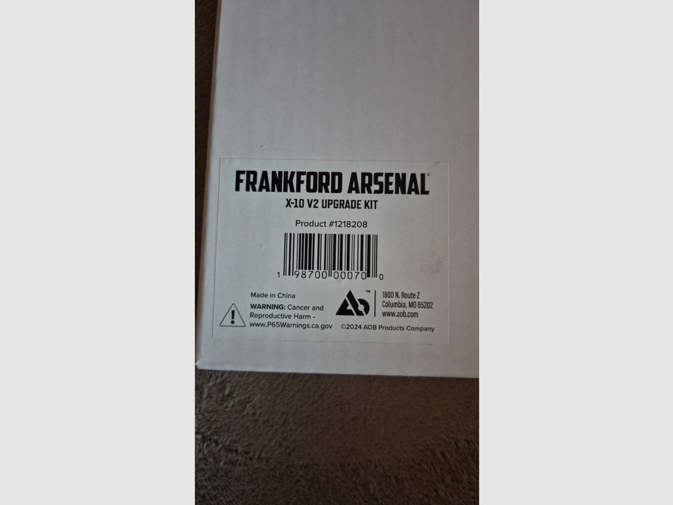 Frankford Arsenal X-10 Upgrade Kit