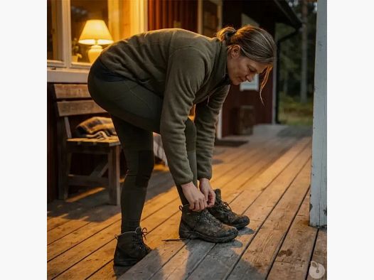 Legging de chasse femme Swedteam® Meadow kaki Antibite™