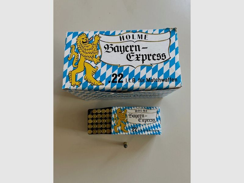 Holme Bayern - Express .22 l.f.B für Matchwaffen - 500 Schuss