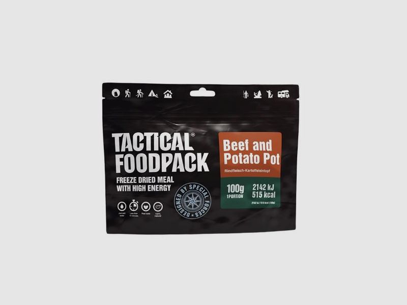 TACTICAL FOODPACK - MANZO E PATATE