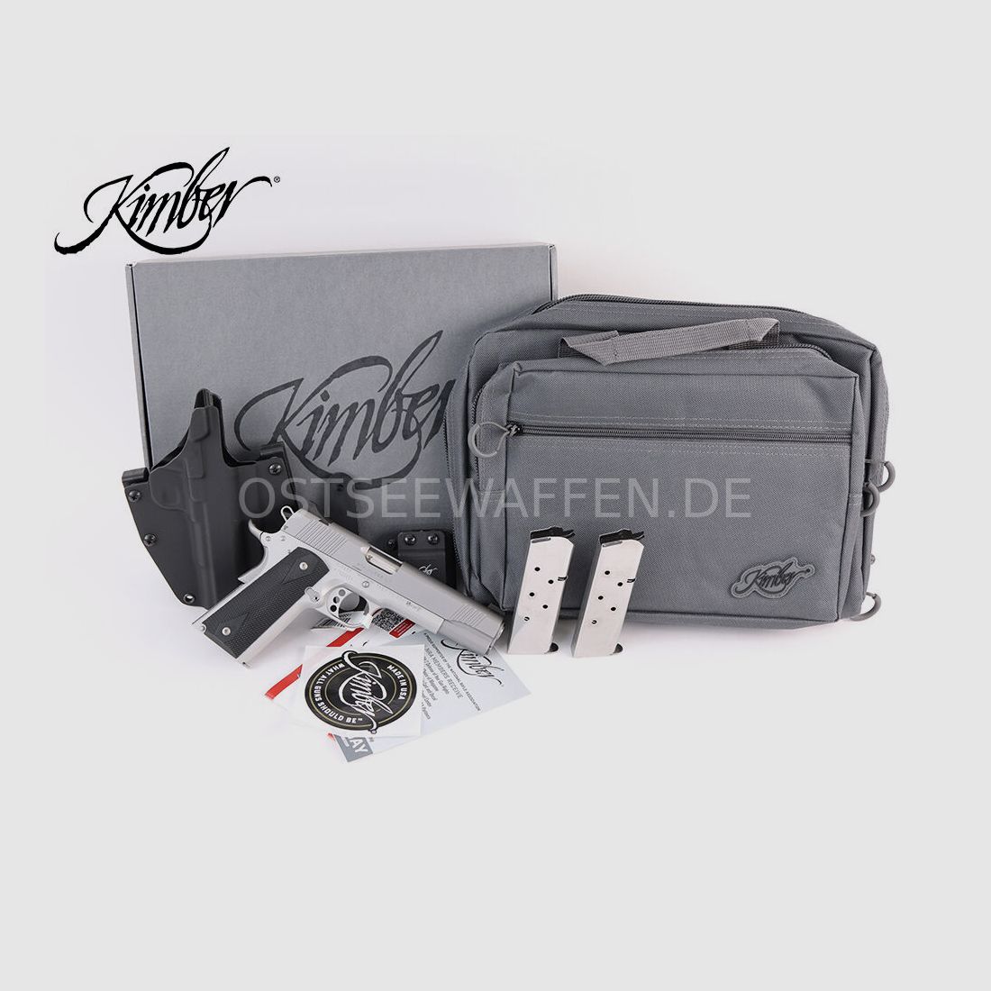 Kimber 1911 Stainless LW Club Bundle, immagine 1 di 8