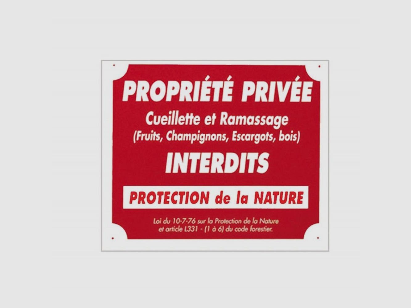 Schild Privateigentum Pflücken Verboten 30x25 cm - Klare Beschilderung - Widerstandsfähig und Langlebig, Bild 1 von 5