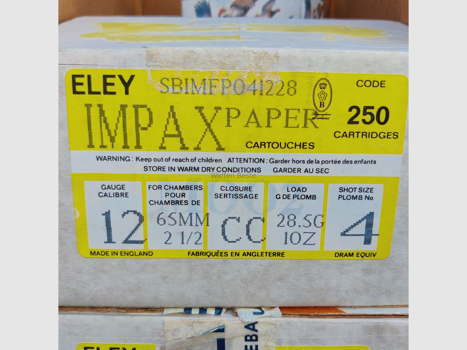 Eley Impax Paper 3mm
