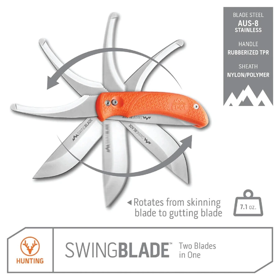 Outdoor Edge Swingblade jachtmes, billede 2 af 2