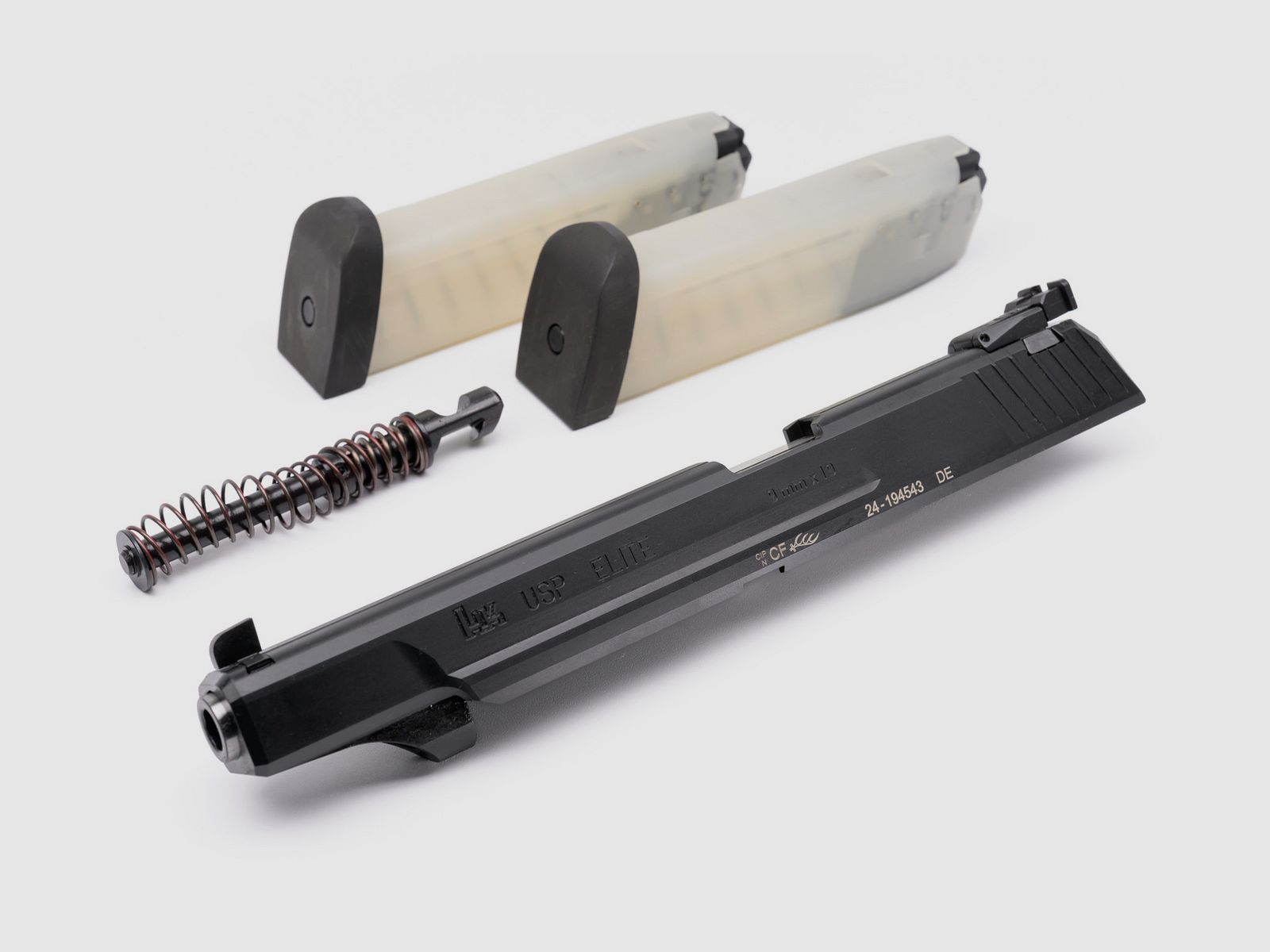 HECKLER & KOCH Wechselsystem USP Elite 9mm Luger, für USP-Griffstücke .45, incl. zwei Magazine