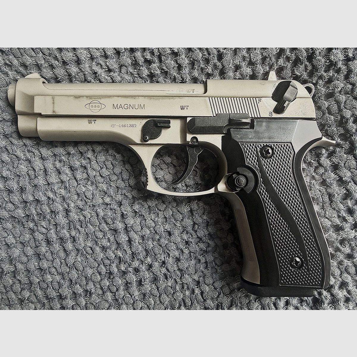 Ekol Firat Magnum gas signal pistol nickel-plated