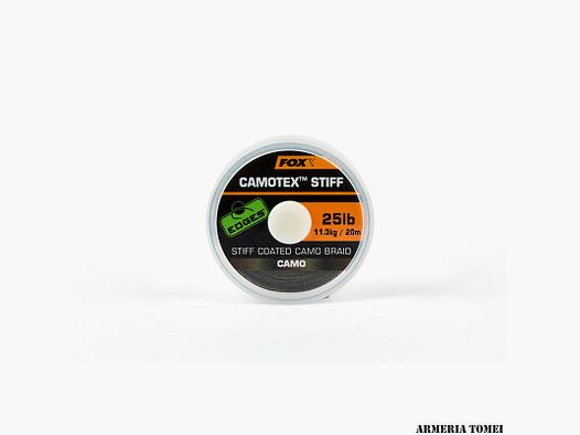 FOX – EDGES™ CAMOTEX STIFF 25lb 11.3kg / 20m