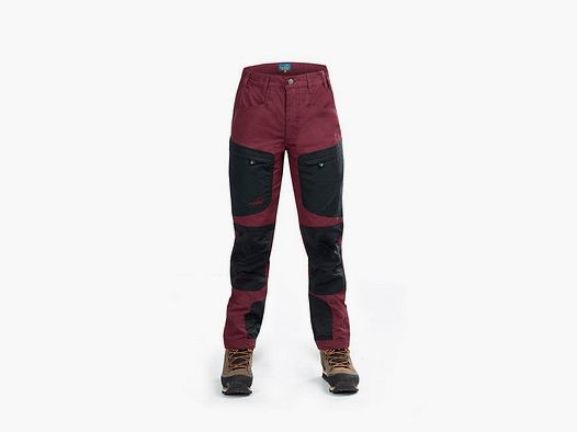 Arrak Outdoor Active Stretch trousers women’s Burgundy 48