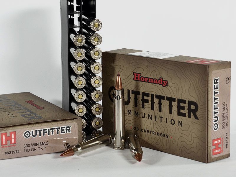 Hornady OUTFITTER CX .300 Winchester Magnum 180 grs 1 verpakking (20 schoten à 3,795 €*)