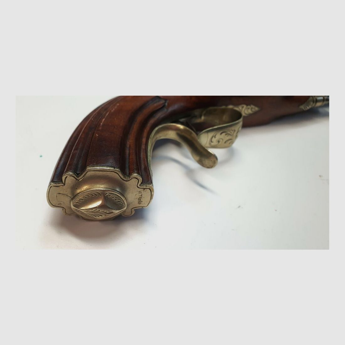 Pistola a percussione sconosciuta Liège, pistola da tiro - .62 polvere nera