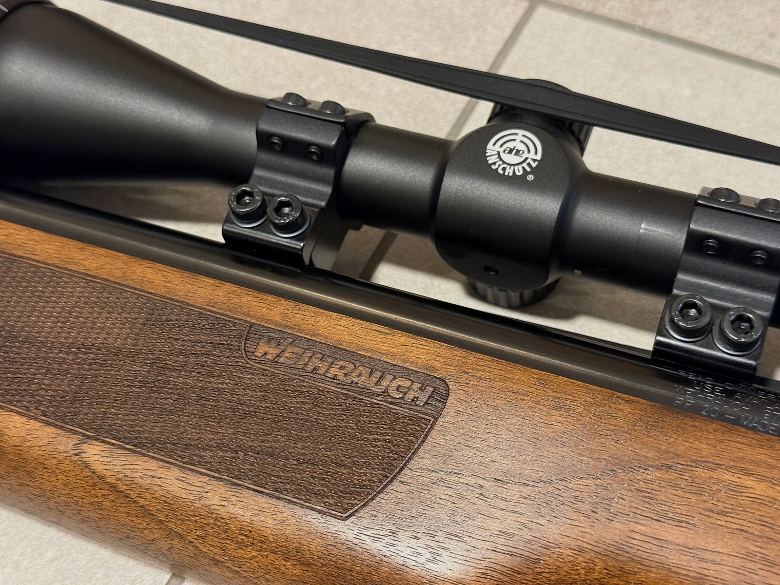 Weihrauch HW35E mit Anschütz Optik 4-12x40