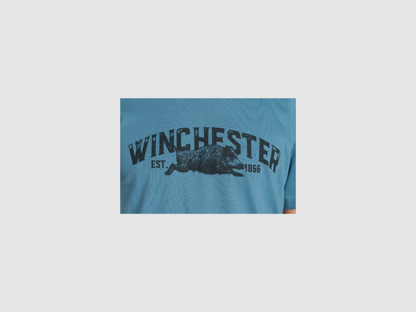Camiseta, Winchester, Vermont, azul, L, imagen 2 de 2