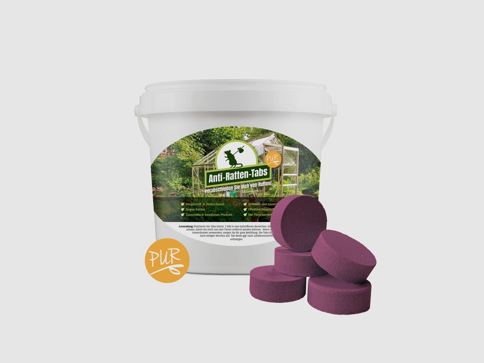 GreenCare Anti-Ratten-Tabs