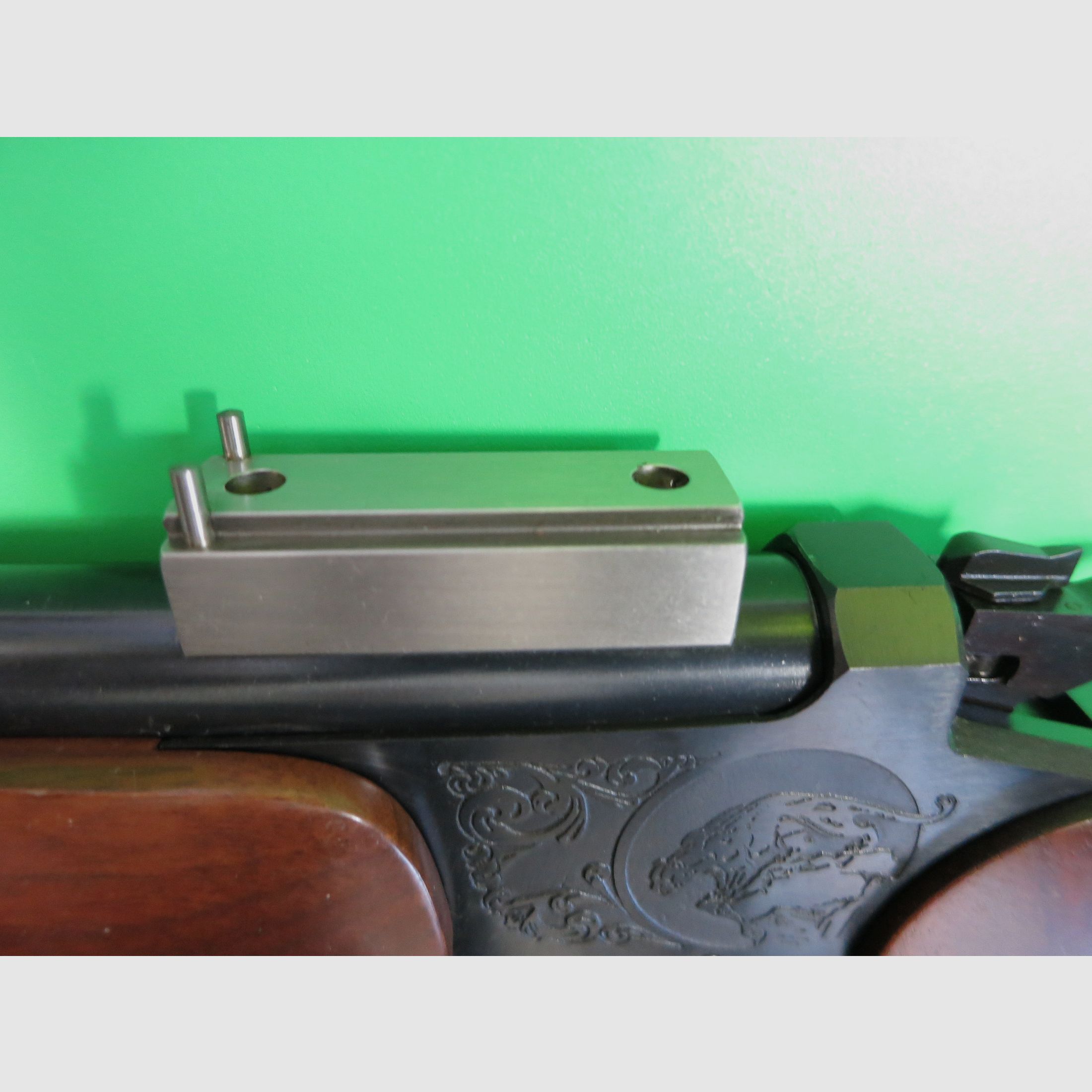 Einzelladerpistole Thompson-Center Contender G2, Kal. .22 Hornet, 2. Generation     #72+73
