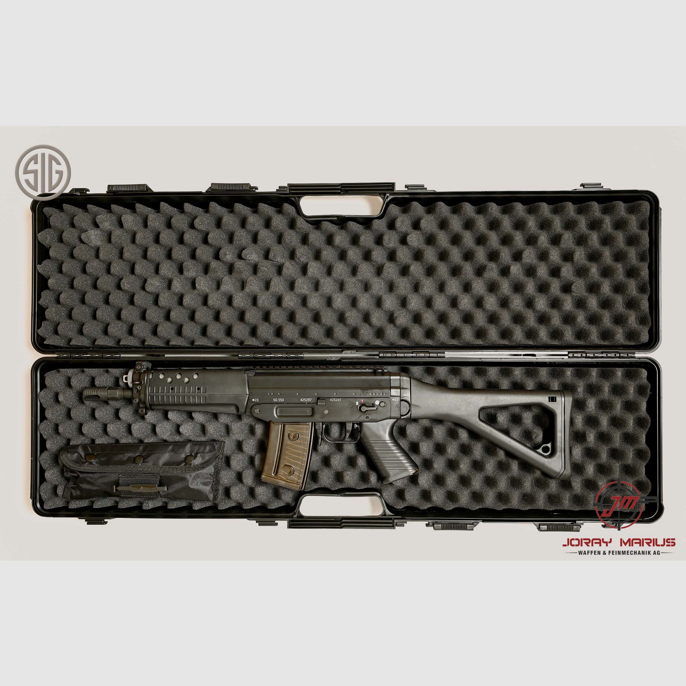 SIG SG553-1 SB Rail black Rotex Halbautomat 5.56 NATO, Bild 3 von 3