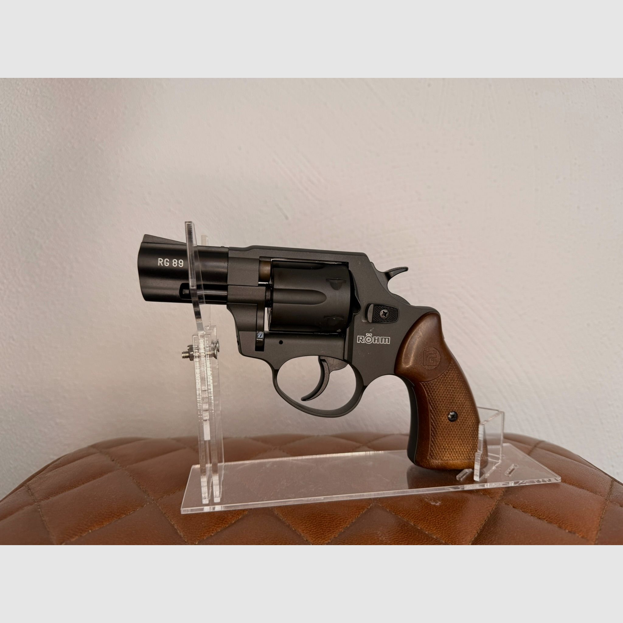 Röhm RG 89 Schreckschussrevolver brüniert 9mm R.K.