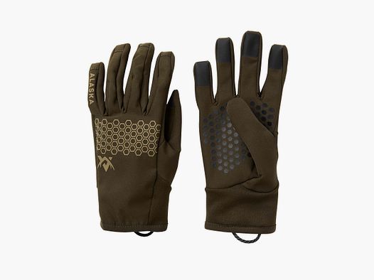 Alaska 1795 Chaser Stretch Handschuhe Solid Brown 11