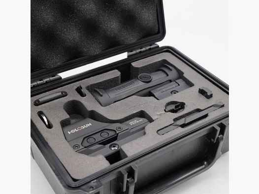 Holosun Leuchtpunktvisier HS510C & HM3X im Set Rotpunkt & Magnifier im Koffer