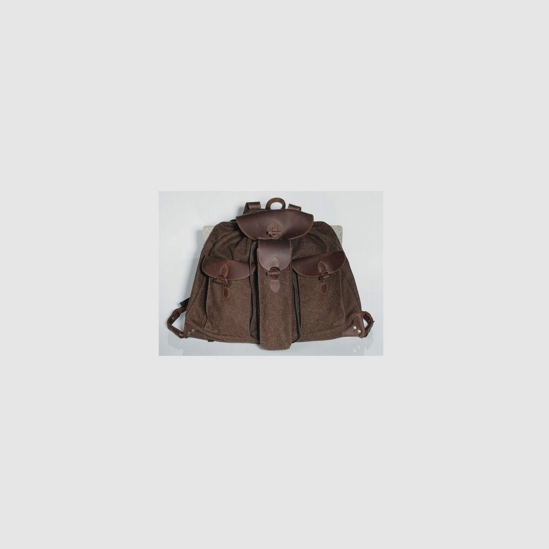 Lodenrucksack de Lux 55x65 dunkelbraun