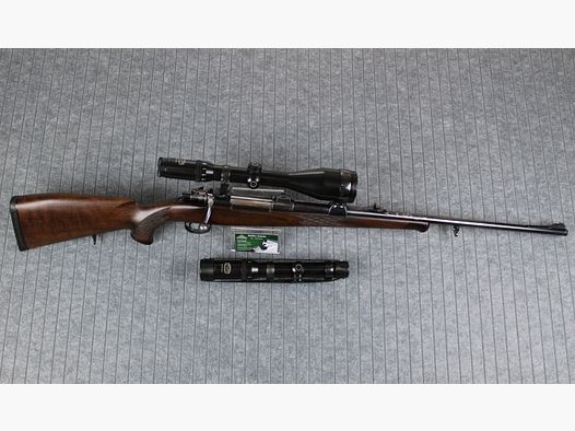 Husqvarna Mod. 98 / 98er - 8X57IS - 2x Schmidt & Bender -M14X1 - Timney