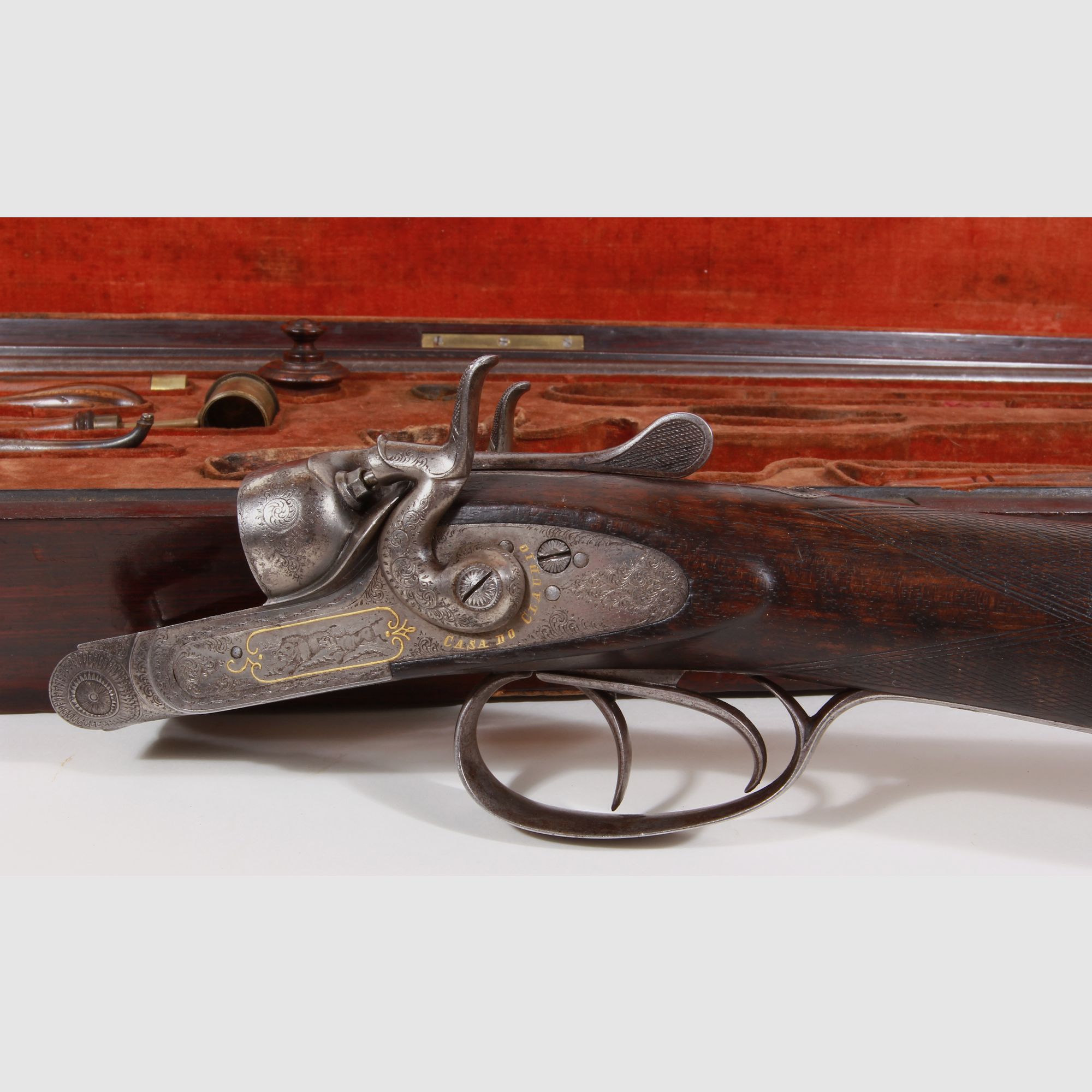 Luxury double-barrel shotgun Article 14592