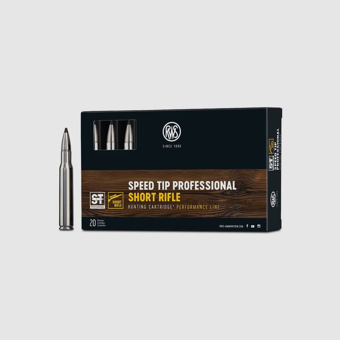 RWS .30-06 Speed Tip Pro 10,7g Short Rifle, Bild 1 von 3