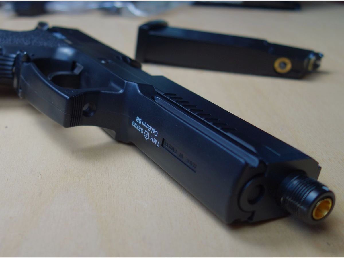 Novritsch SSX 23 Softair pistol 6mm + accessori CONDIZIONE TOP