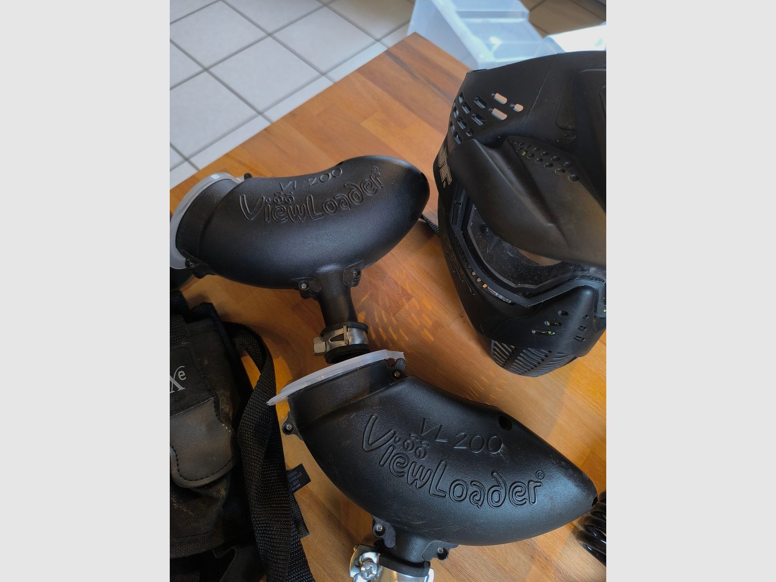 ZEN / MAXS High Voltage 2 Paintball complete set .68 – HP, hopper, NXe, mask (price is negotiable)
