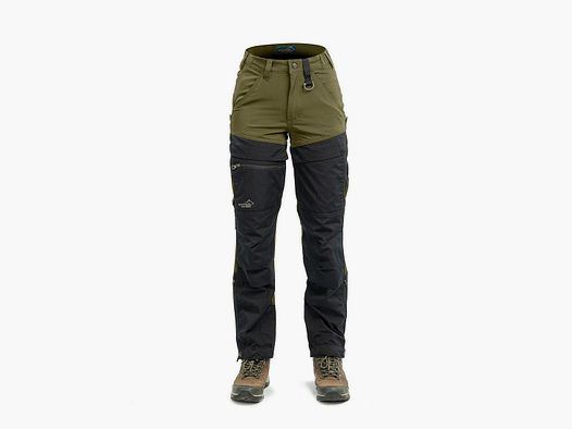 Arrak Outdoor Hybrid Broek Dames Olijfgroen - 36