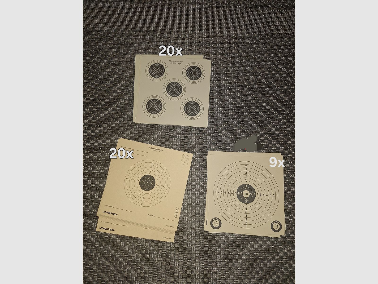 Set d'accessoires pour armes à air comprimé