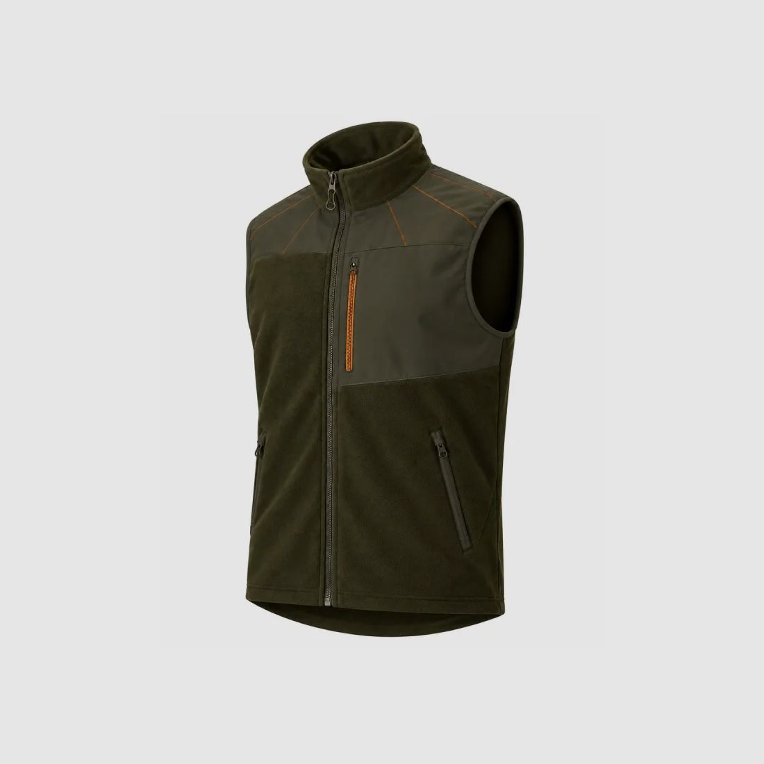 Fleeceweste Stagunt Expert bronze stretch mit Stehkragen, Bild 3 von 7
