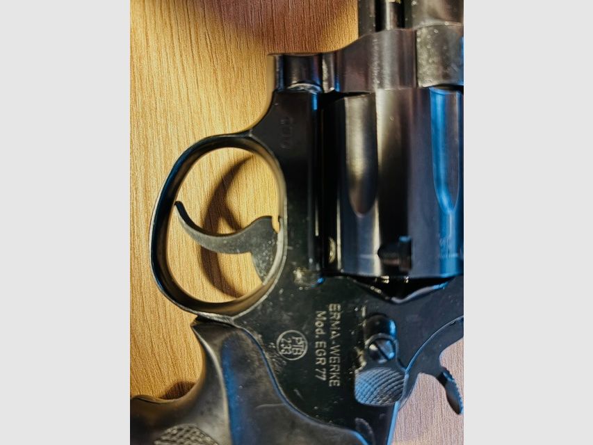 Erma Model 77 blank firing revolver 9mm PTB number 233