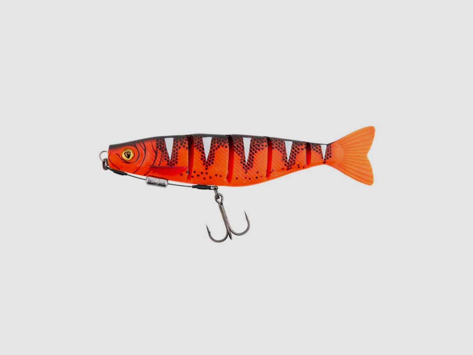 FOX RAGE – ULTRA UV PRO SHAD JOINTED 14cm 5.5″ 31g 1 34kg Red Wake