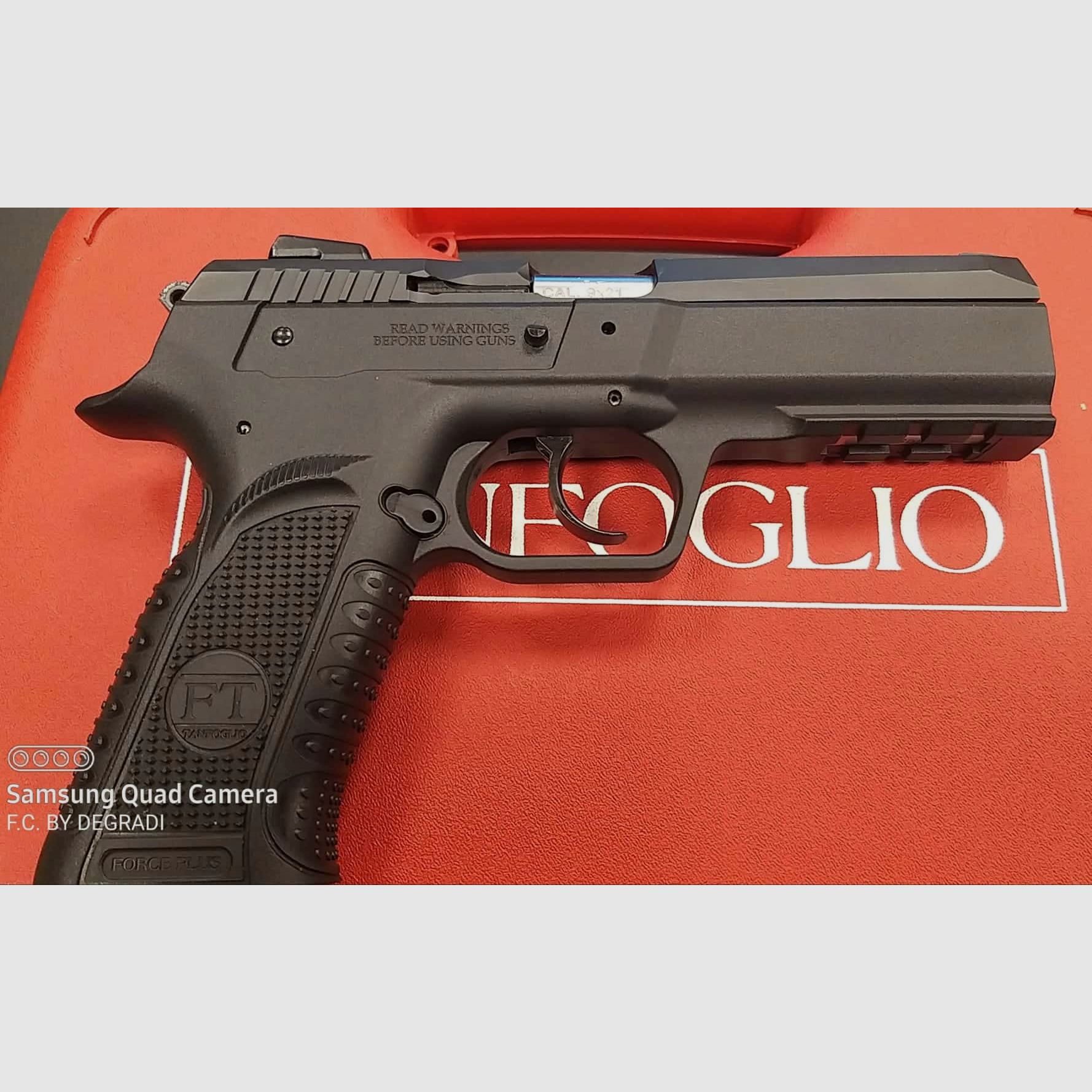 TANFOGLIO FORCE PLUS CALIBER 9X21, image 4 of 4