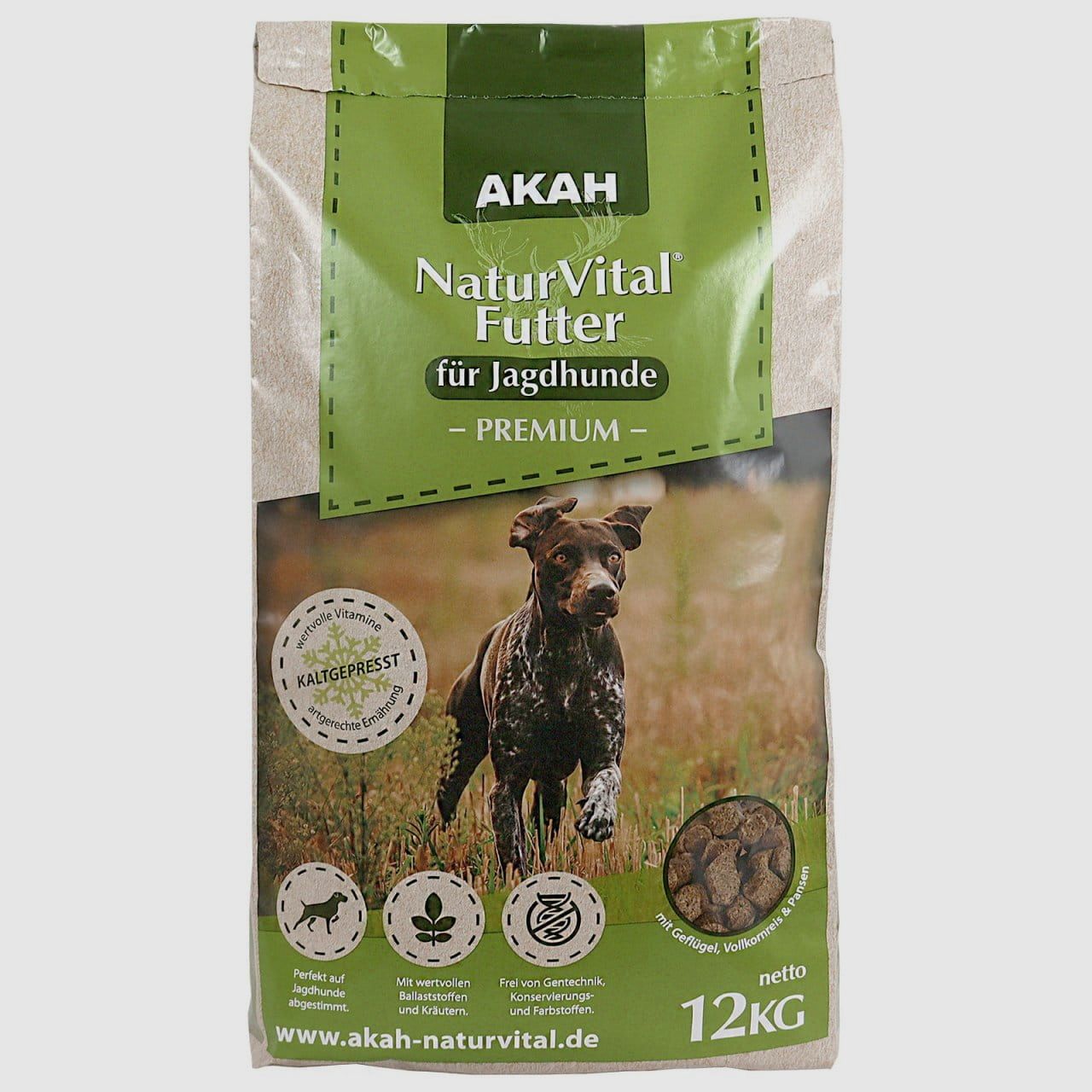 AKAH Natur Vital Premium Jagdhundefutter 12 kg