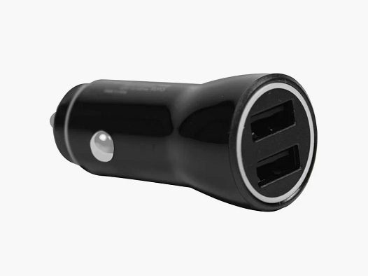 Chargeur voiture double USB-A 1A pour smartphone et GPS