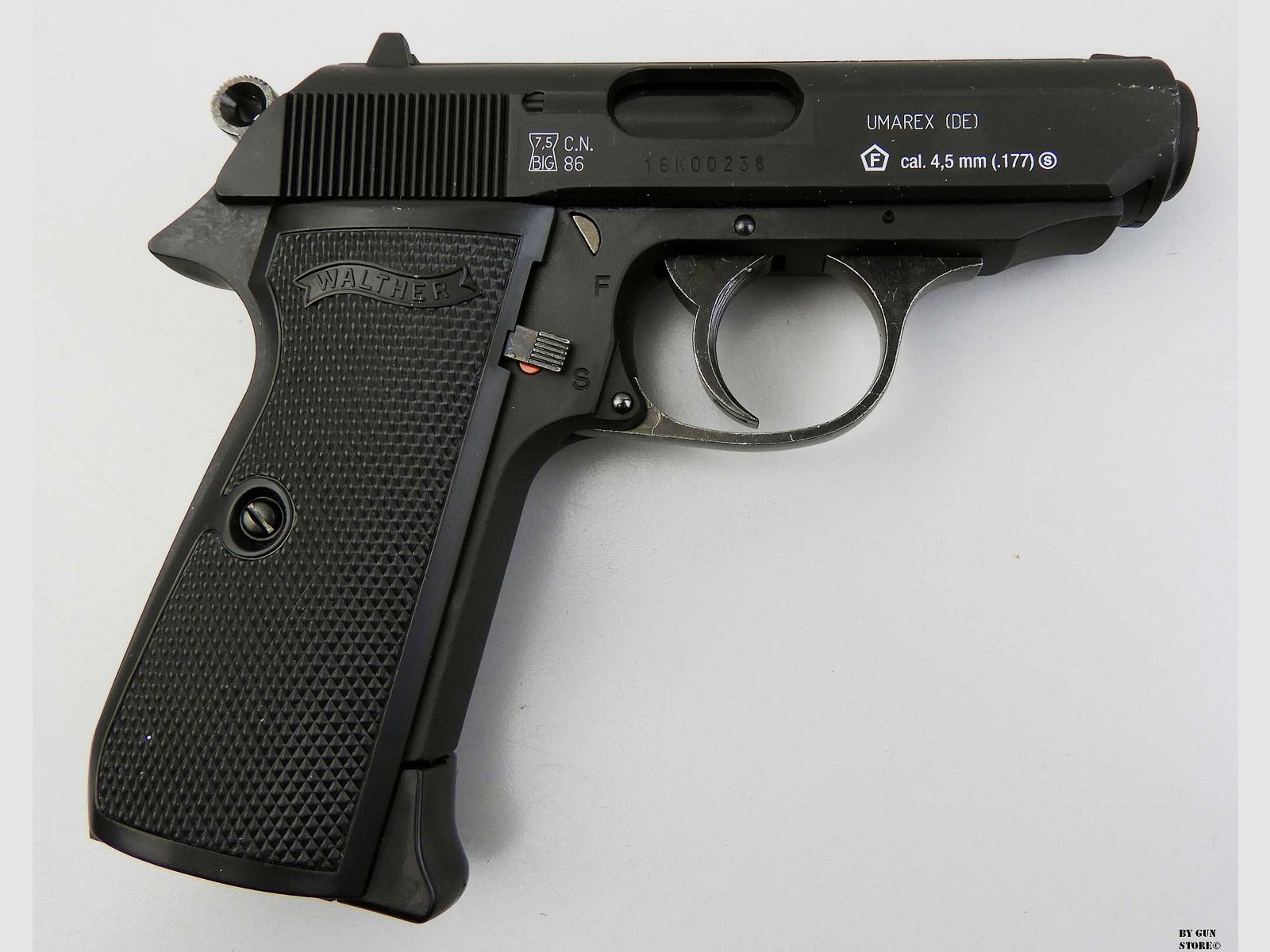 Walther Umarex mod. PPK/S CO2 kal. 4,5 BB, afbeelding 2 van 4