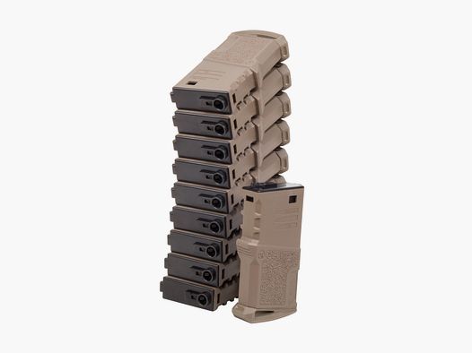 Ares Amoeba Mid Cap M4 Magazine 10 pcs 120 shots 6mm - Airsoft AEG/S-AEG