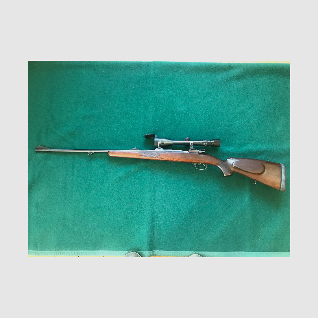 Repetierbüchse 98 Kal.7mm RemMagnum  ZF Kahles 3-9x42 